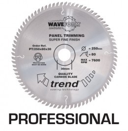 Saw blade panel trim 300mm x 96 teeth x 30mm - Sirkkelinterät - PT-300X96X30 - 1