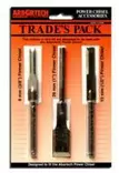 Arbortech Power Chisel suorat taltat, 3 kpl - Arbortech - PCH080 - 1