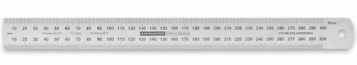 Axminster teräsviivain 300 mm - Viivaimet - AX102300 - 1