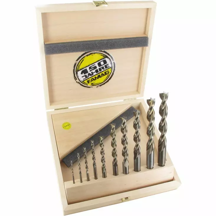 Puuporasarja 10 kpl - Poranteräsarjat - 1594510 - 1