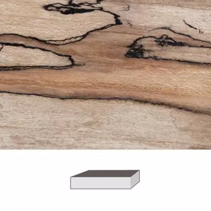 Red Beech, Spalted 150 x 40 x 40 mm - Kynä- ym aihiot - 831980 - 1