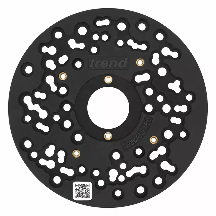 Universal Plunge Router Sub-Base 180 mm - Jyrsinohjaimet - UNIBASE-180 - 1
