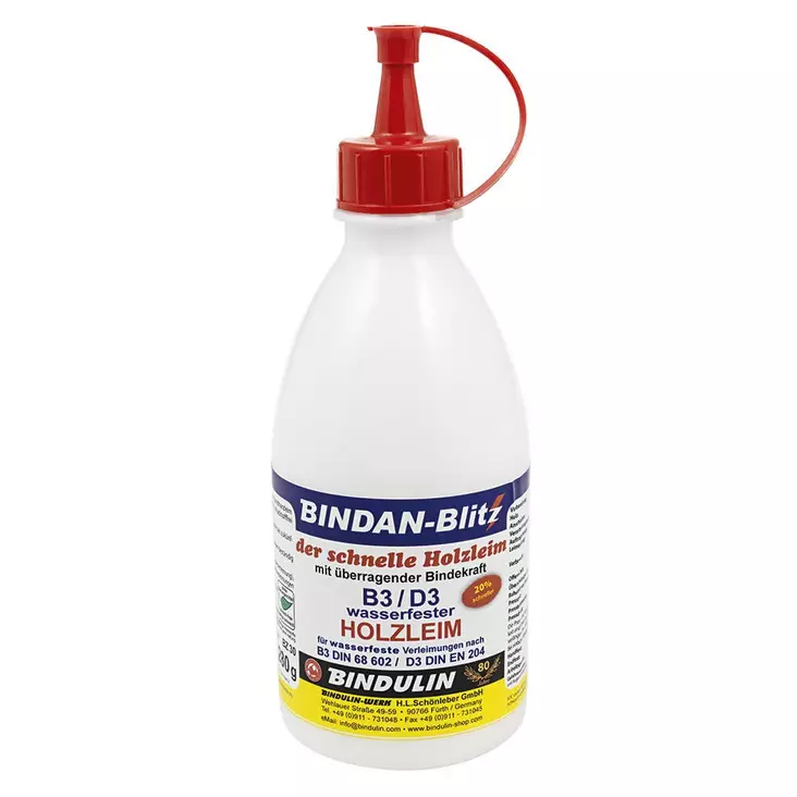 Bindan-Blitz nopea puuliima 280 g - Erikoisliimat - 450531 - 1