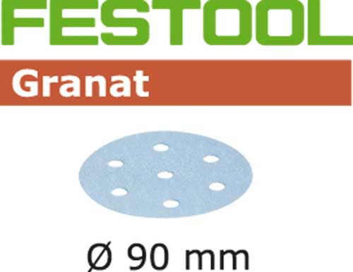 Hiomapaperi Granat 90 mm/240 grit, 100 kpl - Festool Hiomistarvikkeet - 497371 - 1