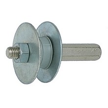 Kara huopalaikkaan / Bushing and axis for felt wheel - Huopalaikat ja kangaslaikat - 705491 - 1