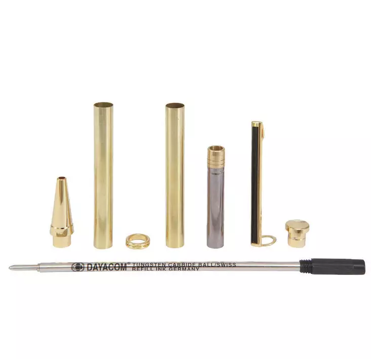 Kuulakärkikynän sisus/mekanismi, 5 kpl - Kynäsorvaus - 731491 - 1