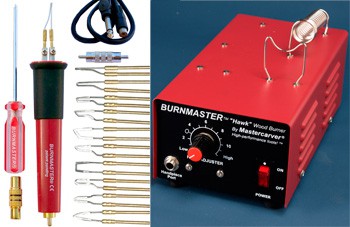 Polttokynä Burnmaster HAWK + 10 kärkeä - Polttokynät - 499231 - 1