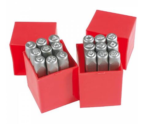 Punsseli /Ornamental Punches, 18 pcs - Merkkaustyökalut - 708311 - 1