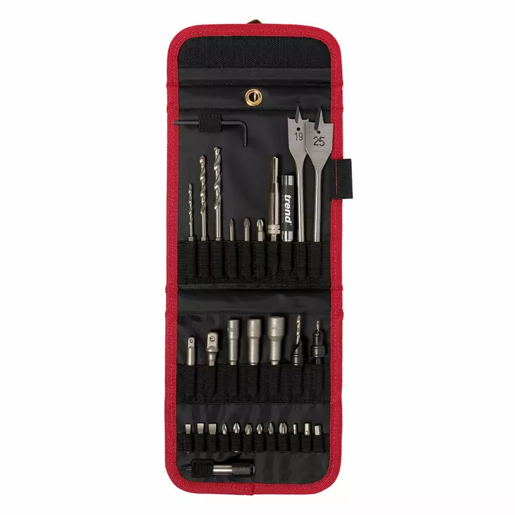 Quick Release 30pcs Set in Tool Holder - Porakonetarvikkeet - QR-SET-1 - 1