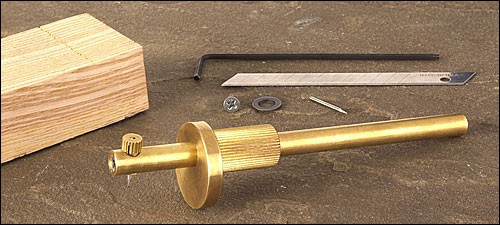 Suuntaispiirrin, 3 in 1 Brass Marking Gauge - Suuntaispiirtimet - AX202397-05N6501 - 1