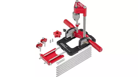 Woodpeckers AutoAngle Drill Guide Deluxe - Poratelineet - W-AADG-DEL-22 - 1