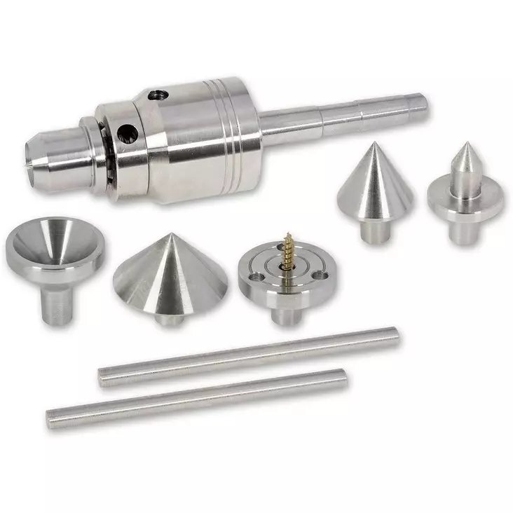 Axminster Multi-Head Live Revolving Centre 2MT & Additional Tips - Vastakärjet - AX718222 - 1