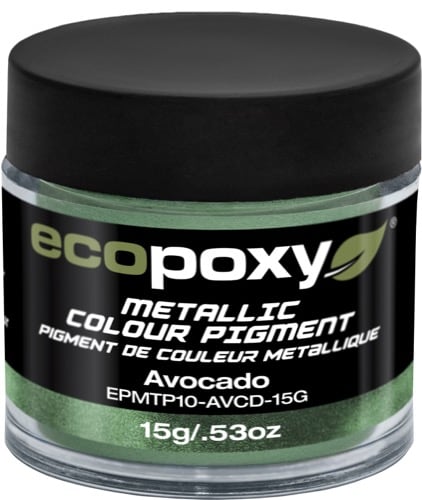 EcoPoxy Metallipigmentti Avokado 15g - Epoksit - AX106432 - 1