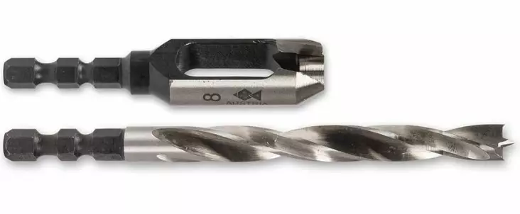 Fisch tulppaterä ja kierukkaterä 6 mm - Tulppaterät - 717692 - 1