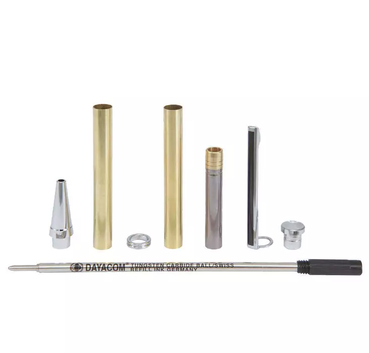 Kuulakärkikynän sisus/mekanismi, 5 kpl - Kynäsorvaus - 731492 - 1