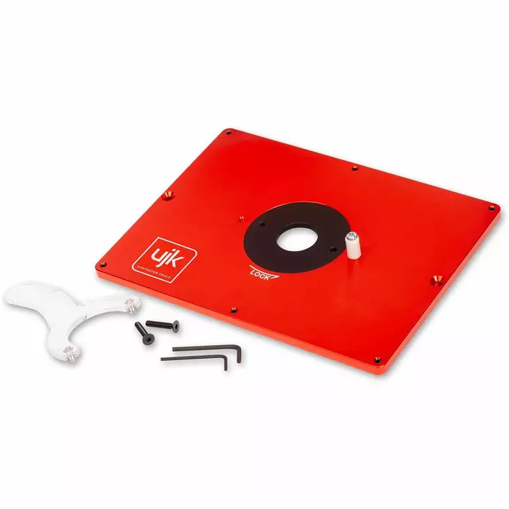 UJK 10 mm Aluminium Router Table Insert - Jyrsinpöydät - AX105932 - 1