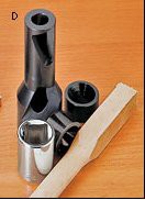 Veritas Dowel Insert 11/16" & 3/4" - Tulppaterät - 05J4511-703662 - 1