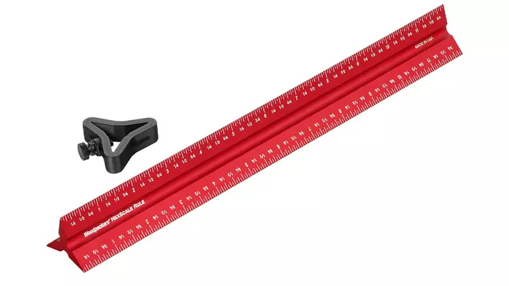 Woodpeckers HexScale Rule 300 mm - Viivaimet - W-HXSCL-12 - 1