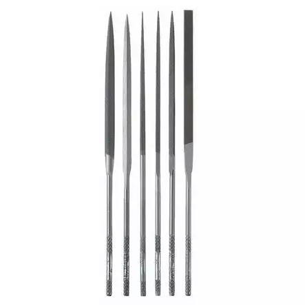 Glardon/Vallorbe Needle Files, 6 pcs - Viilat - 705053 - 1