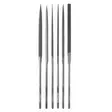 Glardon/Vallorbe Needle Files, 6 pcs - Viilat - 705053 - 1
