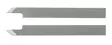 Replacm. blades 2 pcs for Purfling cutter - Soitinrakennus - 702523 - 1