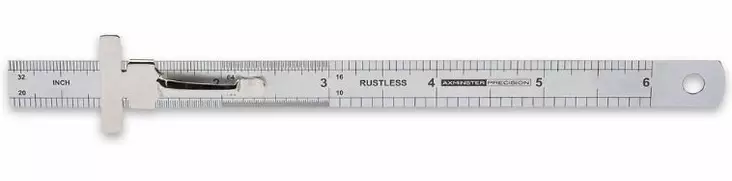 Axminster taipuisa viivain 150 klipsillä - Viivaimet - AX101943 - 1