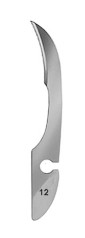 Scalpel Blade, Form 12, 12 pcs - Veitset - 700453 - 1