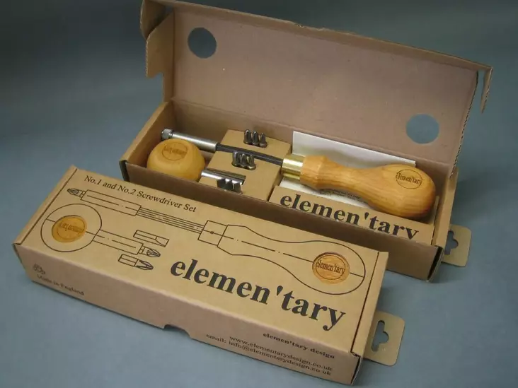 ELEMENTARY SCREWDRIVER SET NO.3 - Muut käsityökalut - JH-SET3 - 1