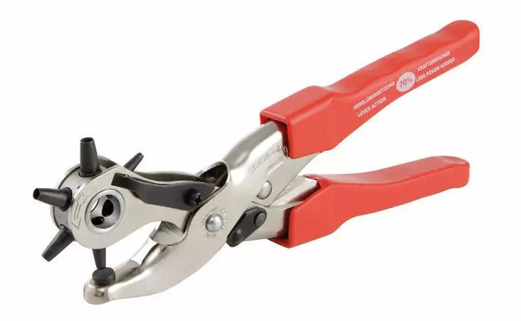 Nahan reikämeisti / Revolving punch pliers with transmission - Muut käsityökalut - 711993 - 1