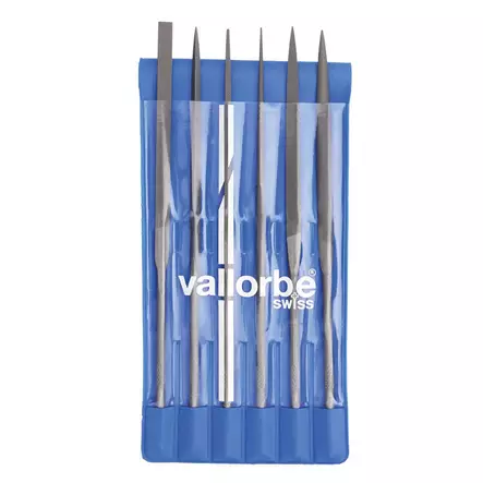Glardon/Vallorbe Needle Files, 6 pcs - Viilat - 705054 - 2