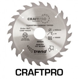 Sirkkelinterä 190mm x 24tpi x 30mm, Trend - Sirkkelinterät - CSB-19024 - 1