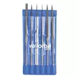Glardon/Vallorbe Needle Files, 6 pcs - Viilat - 705054 - 2