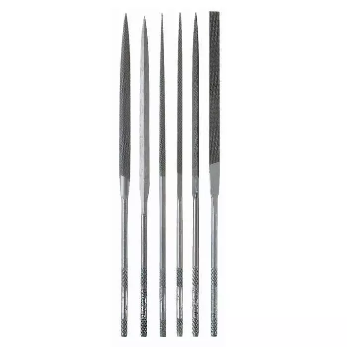 Glardon/Vallorbe Needle Files, 6 pcs - Viilat - 705054 - 1