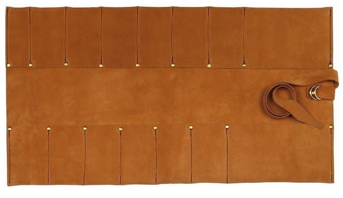 Talttakotelo, nahka / 12 taskua, 270 mm - Talttapussit - 717504 - 1