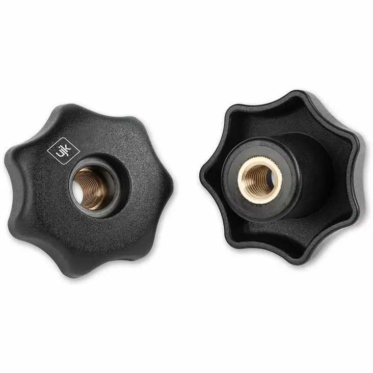 Star Knob Female M8 x 40 mm (2 kpl) - Nupit - UJK106124 - 1