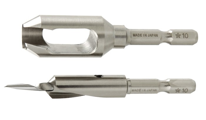 Upotus- ja tulppateräsarja 3,5 x 10 mm - Poranteräsarjat - 58-C-P10-701874 - 1