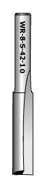 WoodRat jyrsinterä, suora, 10 mm, WR-8-S-42-10 - Woodrat-terät - WR9624 - 1