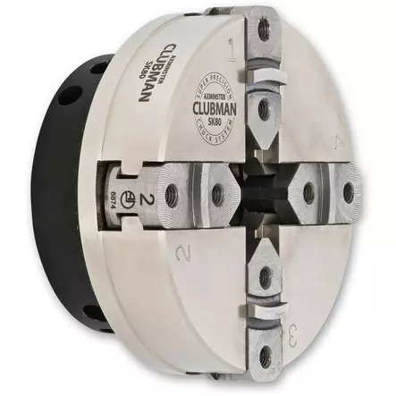 Axminster SK80 Clubman nelileukaistukka T01 3/4" x 16 tpi - Istukat, leuat ja adapterit - AX504545 - 1