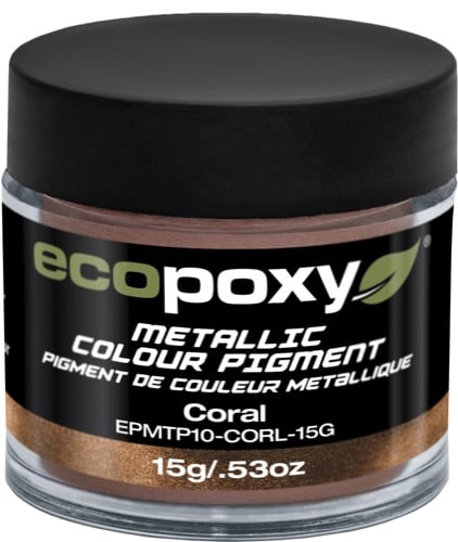 EcoPoxy Metallipigmentti Coral 15g - Epoksit - AX106435 - 1