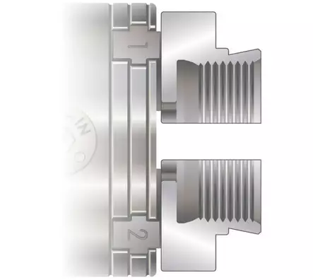 Tappileuat 45 mm, Spigot Jaws - Istukat, leuat ja adapterit - JS-SP45 - 2