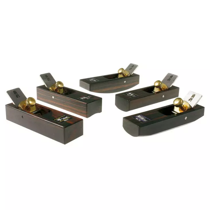 Ebenpuiset minihöylät, 5 kpl sarja - Pienoishöylät - 710845 - 1