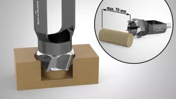 Famag Tulppapora 15 mm - Tulppaterät - 1616015 - 1