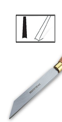 Parting tool, Fluted, 5 mm, w/o handle - Katkaisutaltat - 832-5 - 1