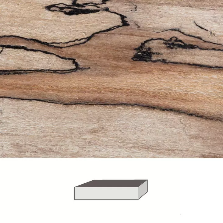 Red Beech, Spalted 180 x 70 x 70 mm - Kynä- ym aihiot - 727855 - 1