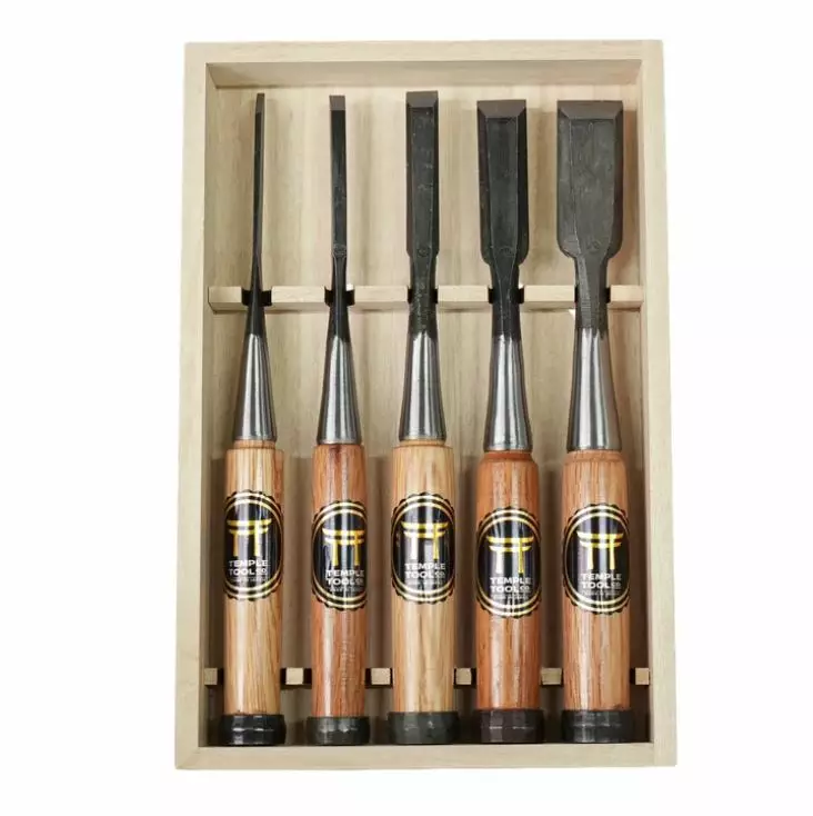 Temple Tool "Oire Nomi" 3/6/12/18/24 mm - Puusepäntalttasarjat - TT-BCS5 - 1