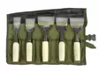 Chinese HSS Wide Chisel, 5 pcs - Puusepäntalttasarjat - 700996 - 1