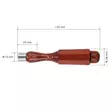 Padauk-puinen kahva 130/15mm - Viilat - 701616 - 2