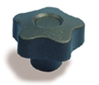 Lobe knob M6 Female 2 off - Nupit - KB8-F-6 - 1