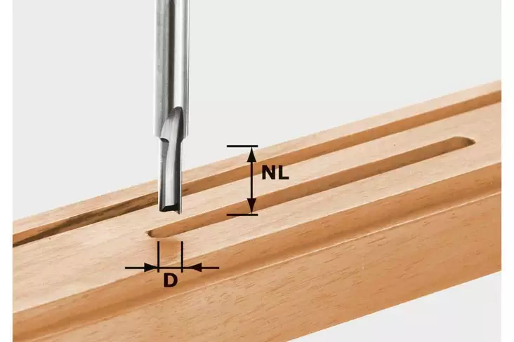 Urajyrsinterä HW S8 D7/17 - Festool Jyrsintätarvikkeet - 490956 - 1
