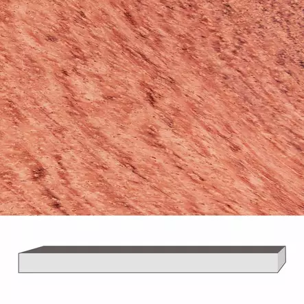 African Rosewood, 455 x 40 x 40 mm - Kynä- ym aihiot - 710867 - 1